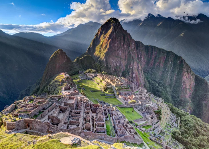 Machu Picchu v peruánských Andách